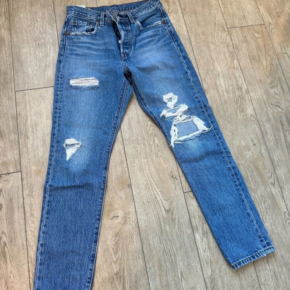 Levi's Jeans Levis Ripped Jeans Size 25 Poshmark